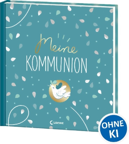Buchcover und Innenansicht für das Buch: Meine Kommunion