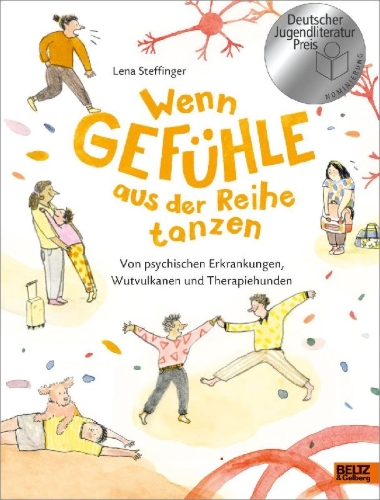 Buchcover und Innenansicht für das Buch: Wenn Gefühle aus der Reihe tanzen