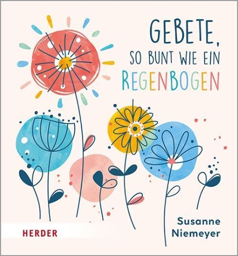 Buchcover und Innenansicht für das Buch: Gebete so bunt wie ein Regenbogen