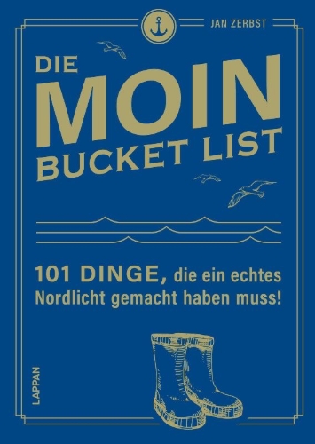 Buchcover und Innenansicht für das Buch: Die MOIN Bucket List