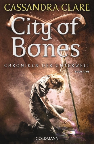 Buchcover und Innenansicht für das Buch: The Mortal Instruments. Book One. City of Bones