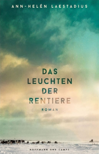 Buchcover und Innenansicht für das Buch: Das Leuchten der Rentiere