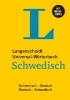 Buchcover und Innenansicht für das Buch: Langenscheidt Universal-Wörterbuch Schwedisch