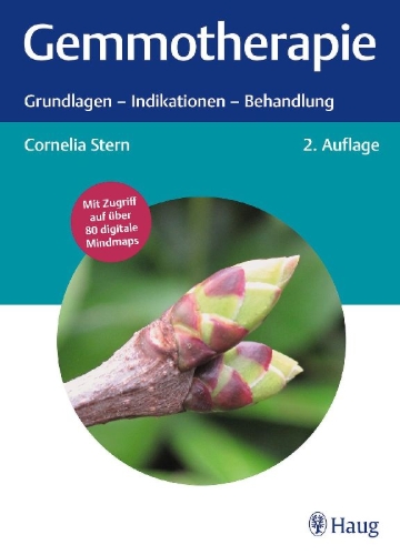 Buchcover und Innenansicht für das Buch: Gemmotherapie