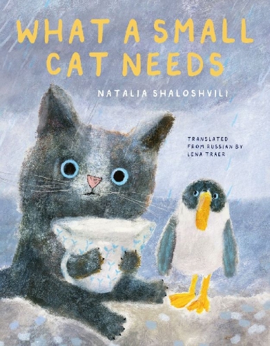 Buchcover und Innenansicht für das Buch: What a Small Cat Needs