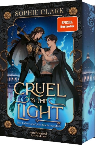 Buchcover und Innenansicht für das Buch: Cruel is the Light