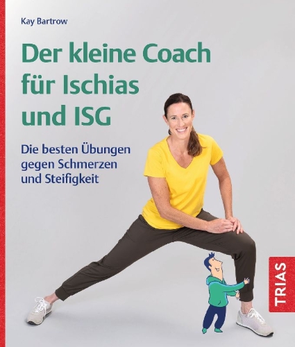 Buchcover und Innenansicht für das Buch: Der kleine Coach für Ischias und ISG