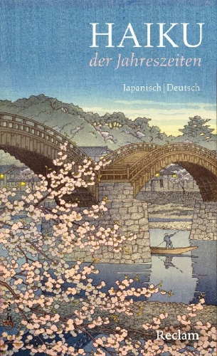 Buchcover und Innenansicht für das Buch: Haiku der Jahreszeiten. Japanische Kurzgedichte und Farbholzschnitte