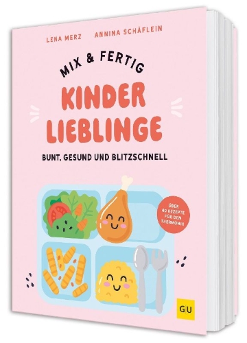 Buchcover und Innenansicht für das Buch: Mix & Fertig Kinderlieblinge