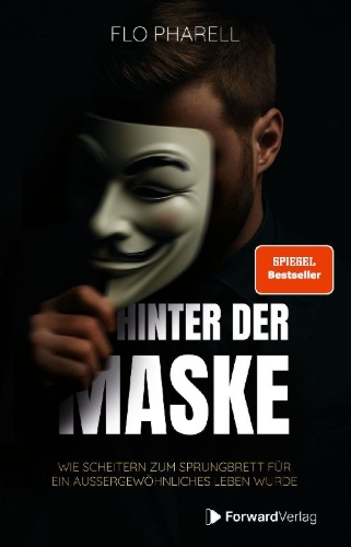 Buchcover und Innenansicht für das Buch: Hinter der Maske