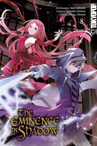 Buchcover und Innenansicht für das Buch: The Eminence in Shadow 08