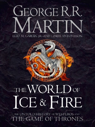 Buchcover und Innenansicht für das Buch: The World of Ice and Fire