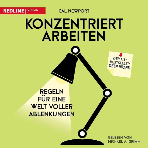 Buchcover und Innenansicht für das Buch: Konzentriert arbeiten