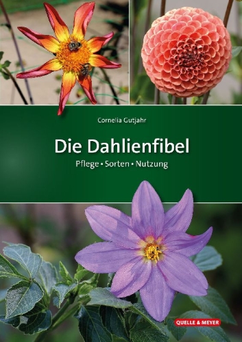 Buchcover und Innenansicht für das Buch: Die Dahlienfibel