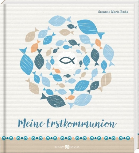 Buchcover und Innenansicht für das Buch: Meine Erstkommunion