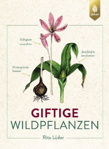 Buchcover und Innenansicht für das Buch: Giftige Wildpflanzen
