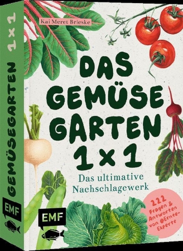 Buchcover und Innenansicht für das Buch: Das Gemüsegarten 1 x 1
