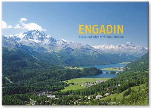 Buchcover und Innenansicht für das Buch: Engadin