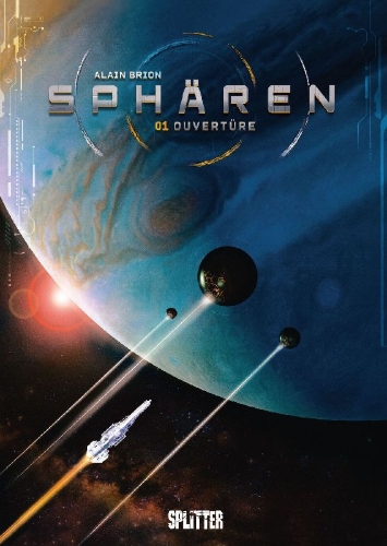 Buchcover und Innenansicht für das Buch: Sphères 01