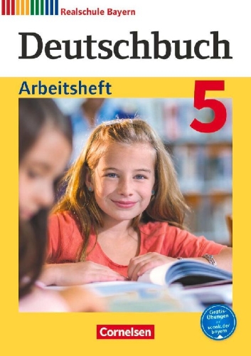 Buchcover und Innenansicht für das Buch: Deutschbuch - Realschule Bayern 5. Jahrgangsstufe - Arbeitsheft mit Lösungen