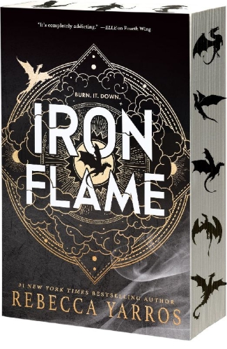 Buchcover und Innenansicht für das Buch: Iron Flame. Limited Special Edition