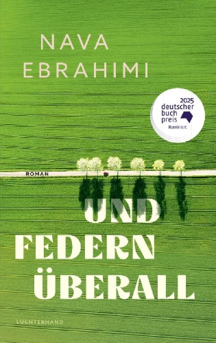 Buchcover und Innenansicht für das Buch: Und Federn überall