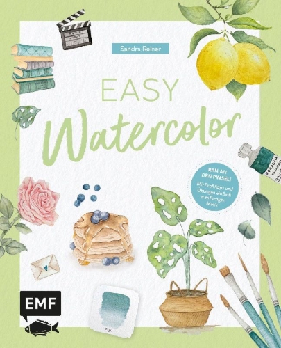 Buchcover und Innenansicht für das Buch: Easy Watercolor
