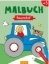 Buchcover und Innenansicht für das Buch: Malbuch Bauernhof