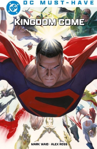 Buchcover und Innenansicht für das Buch: Kingdom Come #1-#4; Kingdom Come HC; Superman and Batman: World's Funnest