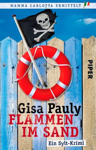 Buchcover und Innenansicht für das Buch: Flammen im Sand