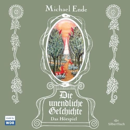 Buchcover und Innenansicht für das Buch: Die unendliche Geschichte - Das Hörspiel
