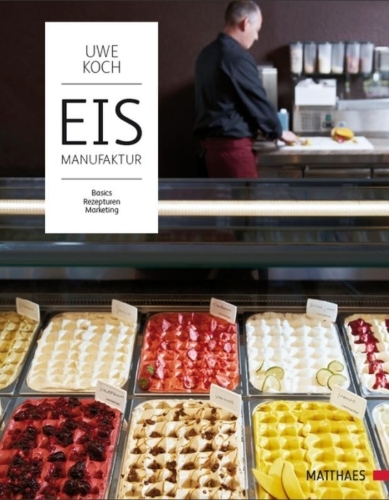 Buchcover und Innenansicht für das Buch: Eismanufaktur