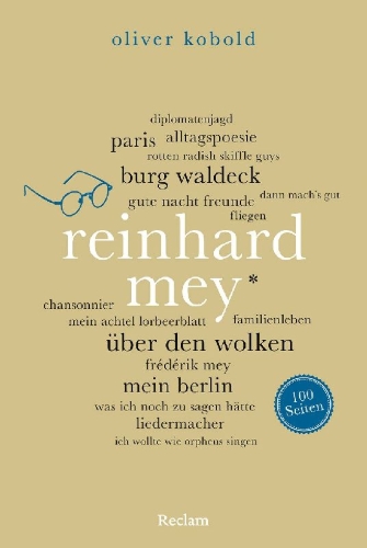 Buchcover und Innenansicht für das Buch: Reinhard Mey. 100 Seiten