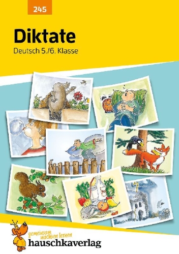 Buchcover und Innenansicht für das Buch: Diktate Deutsch 5./6. Klasse