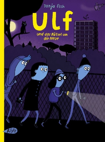Buchcover und Innenansicht für das Buch: Ulf und das Rätsel um die Neue