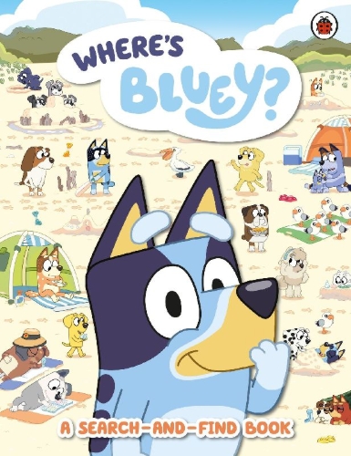 Buchcover und Innenansicht für das Buch: Bluey: Where's Bluey?