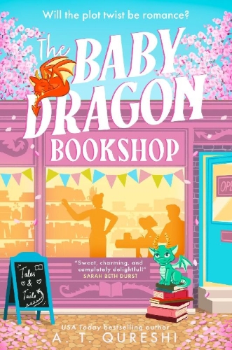 Buchcover und Innenansicht für das Buch: The Baby Dragon Bookshop
