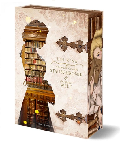 Buchcover und Innenansicht für das Buch: Animant Crumbs Staubchronik - Sammelband