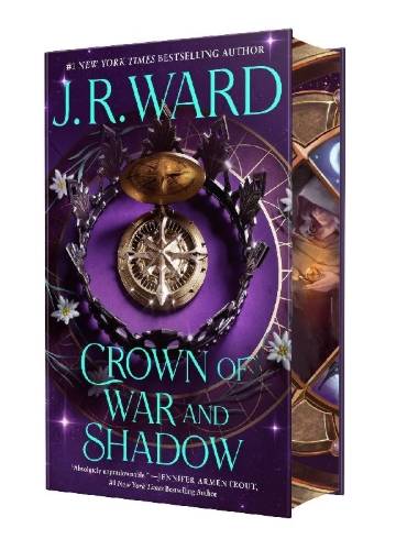 Buchcover und Innenansicht für das Buch: Crown of War and Shadow