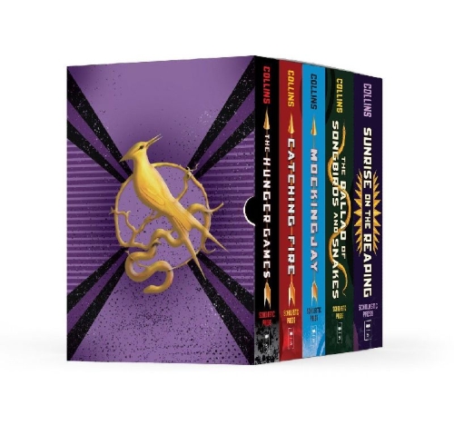 Buchcover und Innenansicht für das Buch: The Hunger Games 1-5 Box Set