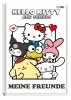 Buchcover und Innenansicht für das Buch: Hello Kitty and Friends: Meine Freunde