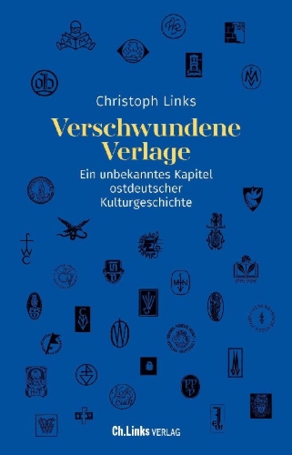 Buchcover und Innenansicht für das Buch: Verschwundene Verlage