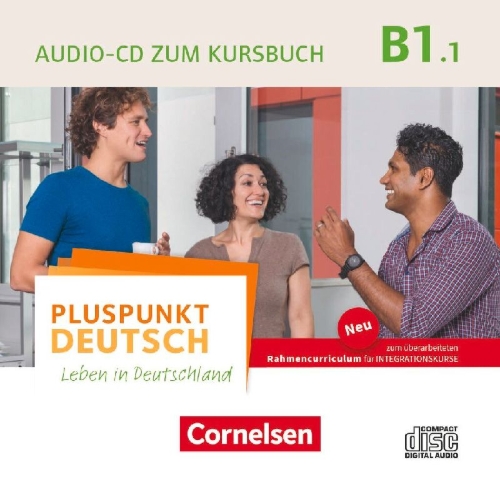 Buchcover und Innenansicht für das Buch: Pluspunkt Deutsch B1: Teilband 1- Allgemeine Ausgabe - Audio-CD zum Kursbuch