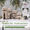 Buchcover und Innenansicht für das Buch: Plotten für Weihnachten