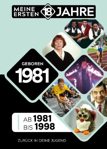 Buchcover und Innenansicht für das Buch: Geboren 1981