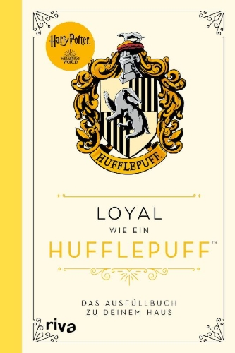 Buchcover und Innenansicht für das Buch: Harry Potter: Loyal wie ein Hufflepuff