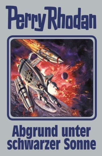 Buchcover und Innenansicht für das Buch: Perry Rhodan 140. Abgrund unter schwarzer Sonne