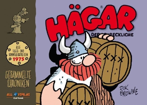 Buchcover und Innenansicht für das Buch: Hägar - Gesammelte Chroniken 1975