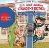 Buchcover und Innenansicht für das Buch: Ich und meine Chaos-Brüder - Hilfe, Staubsauger entlaufen!