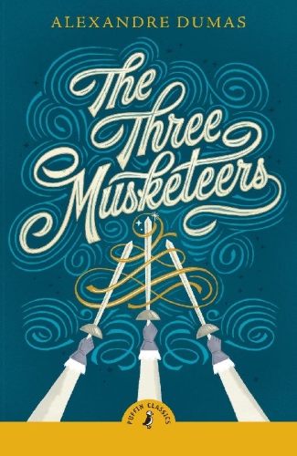 Buchcover und Innenansicht für das Buch: The Three Musketeers